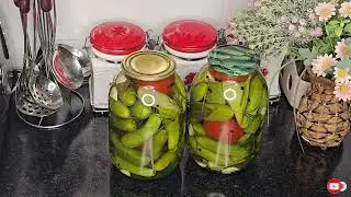 Salyoniy bodiring tayorladim//Judayam oson usulda tayorlanadi//Qishga maza qilib istemol qilamiz//
