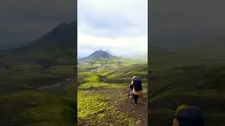Hiking Iceland ⛰️ #hiking #iceland #camping