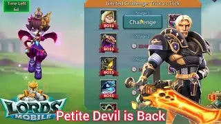 Hero Stage Petite Devil is Back Stage-1 || #lordsmobile #heroic #igg