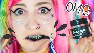 BLANQUEADOR DE DIENTES DE COLOR NEGRO ¿FUNCIONA? ✩ Ann Look