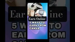 How to earn 🤑 money from canva | Earn money 💰 digitally | Work from home #earnmoneyonline #canva