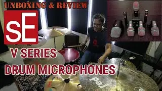 #seElectronics #VPackArena #unboxing sE Electronics V Pack Arena Review  | FOO FIGHTERS COVER |