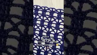 The Newest Crochet Design For You❗️