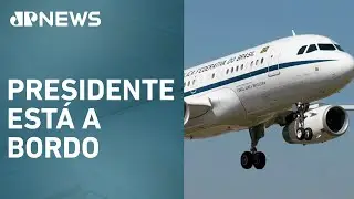 URGENTE: Avião de Lula apresenta pane após decolagem no México
