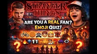 Stranger Things Quiz Challenge 🧠 | Only True Fans Pass