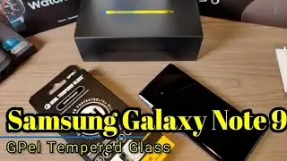 Samsung Galaxy Note 9 - Tempered Glass from GPel - Inexpensive, but does it work?