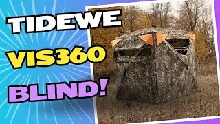 Распаковка охотничьего укрытия Tidewe Viz 360!