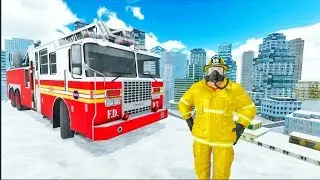 Real Fire Truck Driving Simulator Fire Fighting - Tampa Fire Department Truck - Android Gameplay#2
