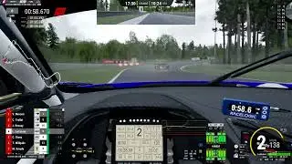 il pleut a zolder (son moteur bizarre,d&eacute;sol&eacute;).