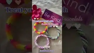 You deserve some Sashka Co. Bracelets today!💖🛍