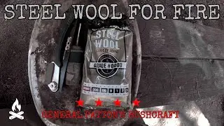 HOW TO USE STEEL WOOL FOR FIRE #fire
