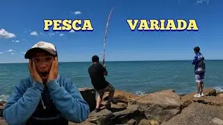 PESCA VARIADA! MIRA LO QUE ESTABAN COMIENDO LOS PECES!