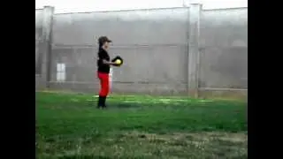 Entrenamiento Dos Hermasnas Sofbol, Luna 3.AVI