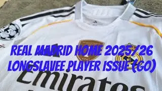 LONGSLAVEE'S VERSION IS COOLER!! REVIEW OF THE KING MADRID HOME JERSEY 2025/26 PLAYER ISSUE (GO)🤍🥶