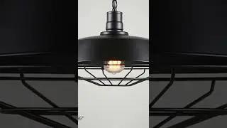 Alice &ndash; Industrial Vintage Black Iron Hanging Lamps | Vintage Charm meets Industrial Chic! ✨