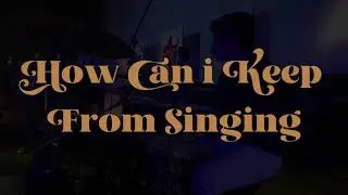 How can i keep singing - Chris Tomlin (Drum cover live)