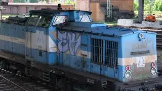 AHG V100 Ost auf dem Weg zum Abstellplatz