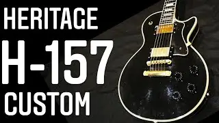 MEJOR QUE GIBSON? 🎸🎸 HERITAGE H-157 CUSTOM REVIEW ESPA&Ntilde;OL