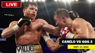 Canelo Alvarez vs. Gennadiy Golovkin 3 FULL FIGHT Commentary: Live