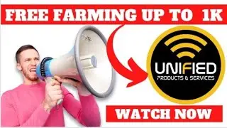 UNIFIED FARMING TRICKS EARNED 1K PER DAY! #new#tips#tutorial#viral#motivation#business