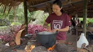 Near Accident Experience | A Province Life After the Rain | Cooking Macaroni Soup