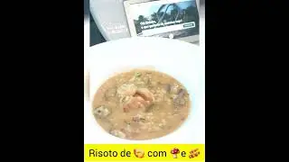 Bimby TM6 - Como fazer risoto de camarão com cogumelos e bacon
