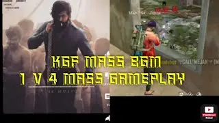 KGF MASS BGM .1 V 4 MASS GAMEPLAY#warloop army#mg sk joker gaming#shorts