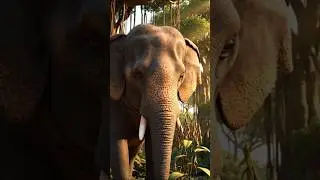 🌱🍎From a Fallen Apple to a Forest of Hope🐘💧 #viral #trending #ai #shorts