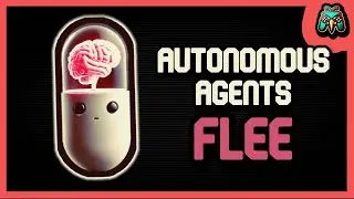 AI Steering Behaviors in Unity || Autonomous Agents Tutorial || Flee
