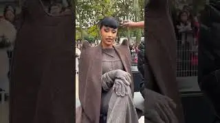 Cardi B&rsquo;s second outfit for the second day of Fashion Week in Paris! #cardib