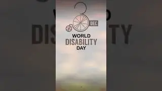 World Disability Day What's App Status / 3 December world disability day #status #whatsappstatus #yt