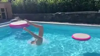 Fast production time air track water pink airtrack brand for pool
