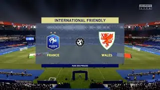 FIFA 21 | International Friendly deduction | France vs. Wales @ Allianz Riviera [1080p60]