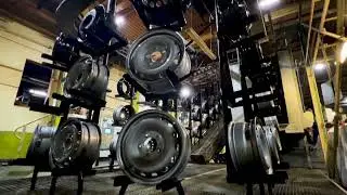 French wheel factory produces at night to avoid power cuts