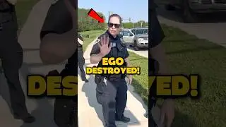 Lady Cop&rsquo;s EGO DESTROYED on Camera! #idrefusal #crime #justice #law