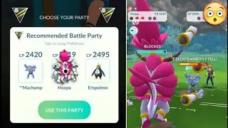 Hoopa unbound in ultra league 😲✌️ | first time use hoopa unbound in gbl