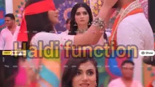 Haldi function at gum hai kisi ke pyar main 💕 ishan savi reeva 💕#ytshorts #love #sad