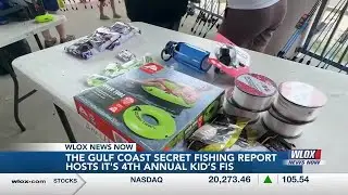 Kids reel in free fishing gear at Long Beach Harbor