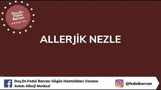 ALLERJİK NEZLE