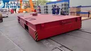 Moving 100-Ton Loads? This Rail Transfer Cart Delivers Maximum Stability & Low Cost