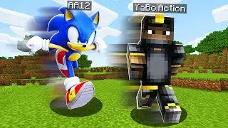 I PRETENDED to be SONIC and TROLLED HIM! (Minecraft Trolling Prank)