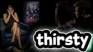 Chris hemsworth & Chris evans interview for Avengers 2 