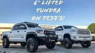 2017 Tundra Platinum with 6” Lift and TE37’s!
