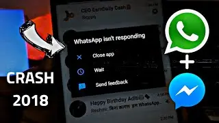Crash Anyone's WhatsApp/Fb-Messanger 2018 ⚫