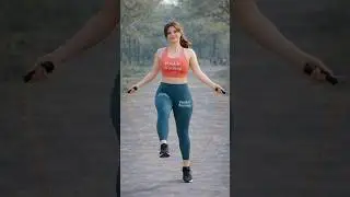🔥 Rope Skipping Warm-Up | Cardio Burn Fast 🪢💥 #PookieWarmup #JumpRope #WarmUpExercise #Shorts