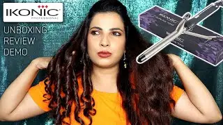 Ikonic Professional Curling Tong CT22 Review & Demo || Ikonic Hair Curler Review