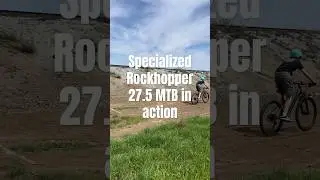 Specialized Rockhopper 27.5 MTB in action