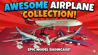 MY EPIC AIRPLANE MODEL COLLECTION! (Huge Diecast Showcase)