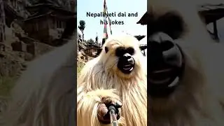 Nepali AI generated funny yeti
