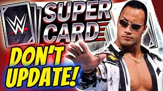 WWE SuperCard НЕ ОБНОВЛЯЙТЕ ИГРУ! Новый звук бедности